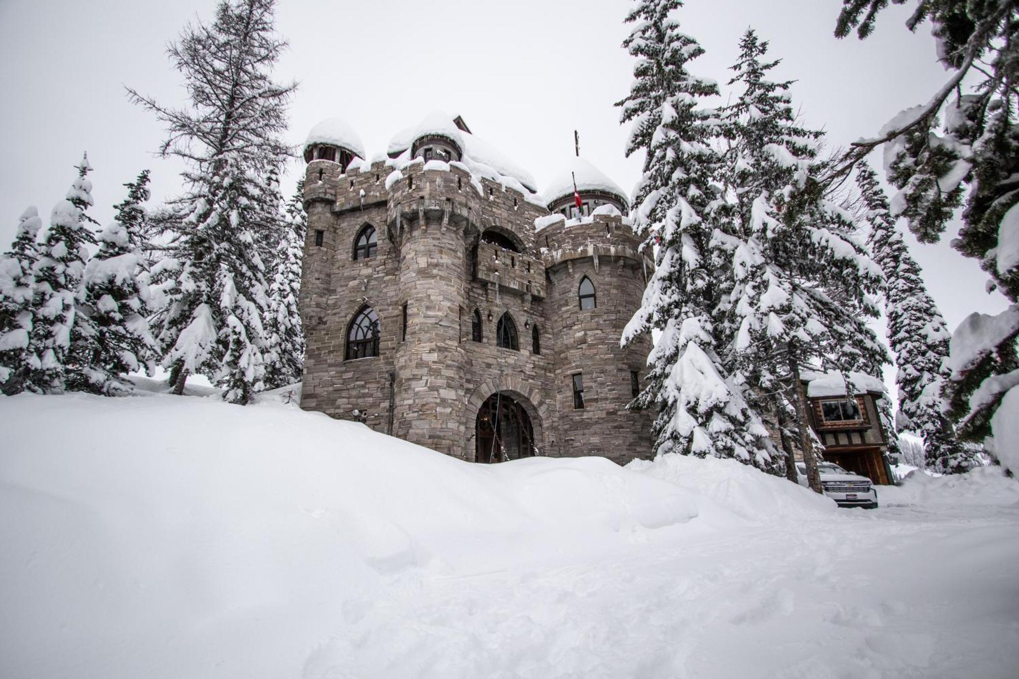 Schweitzer Castle Villa Sandpoint Exterior foto